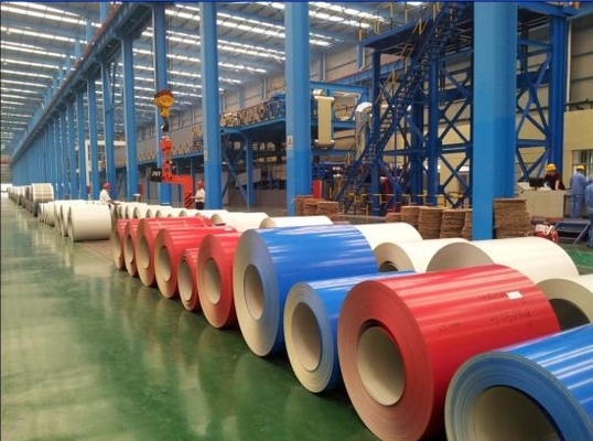 Prime RAL Renkli Galvanizli PPGI Çelik Rulo HDGL Soğuk Haddelenmiş