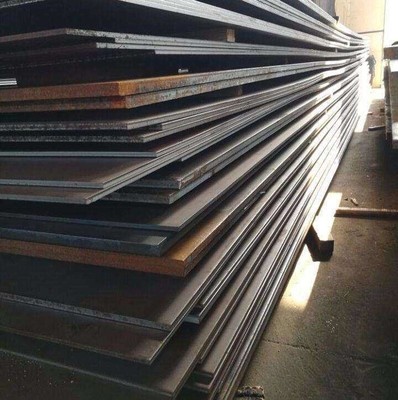 Brige Mühendisliği için Sıcak Haddelenmiş MS Çelik Levha ASTM A36 Q345 Str