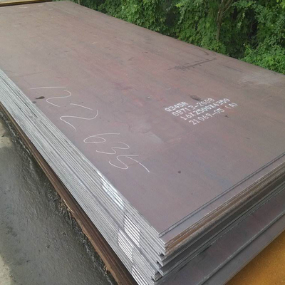 Yüksek Karbonlu Hafif Çelik Gemi Plakası 5000-12000mm Genişlik ISO9001