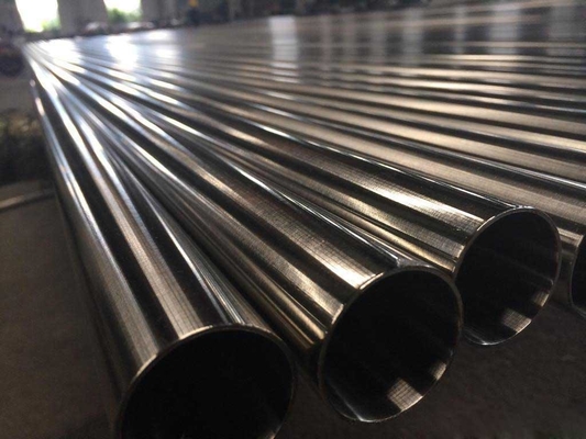 ASTM 20mm Od Çelik Boru Ayna Kimya endüstrisi için parlatılmış