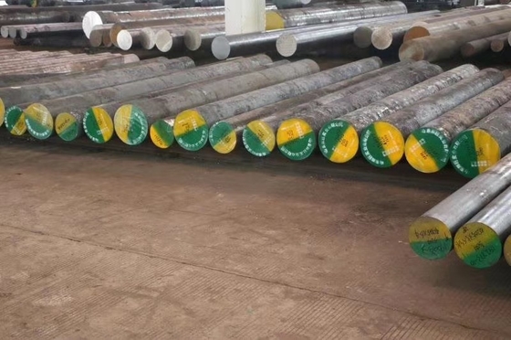 EN8 IN718 Sıcak Haddelenmiş Çelik Yuvarlak Çubuk AISI 4140 1020 1045 Kalite