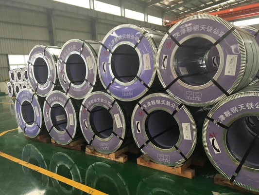 Kalınlık 0.15-6mm Paslanmaz Çelik Levha Bobin BA 2B Yüzey