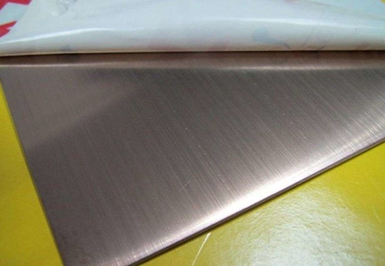 Kare Soğuk Haddelenmiş Ss 304 Sac 0.6mm 660HV200 Sertlik