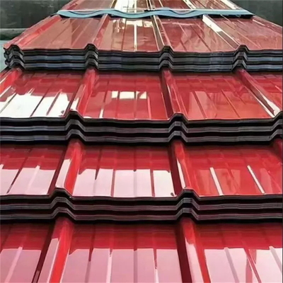 Boyalı GI / PPGI / PPGL Oluklu Çatı Kaplama Sacları 3mm Kalın