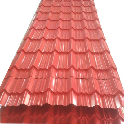 SGCC / CGCC Metal Kiremit Boyalı Çinko Çatı Sayfası