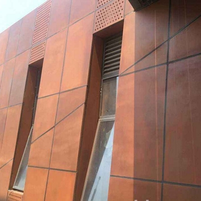 Peyzaj için Korozyona Dayanıklı Corten Çelik Sac Metal Özel Boyut
