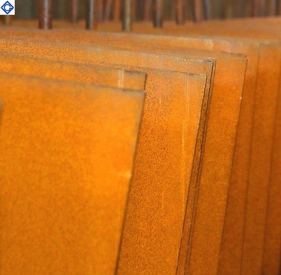 Peyzaj için Korozyona Dayanıklı Corten Çelik Sac Metal Özel Boyut