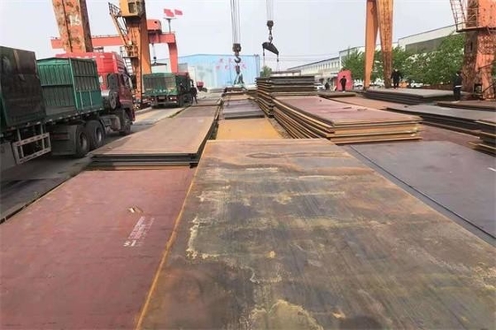 St37 St52 MS Çelik Levha 0.9mm Q235 Pas Arıtma Yüzeyi