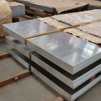 DX51D Z30-300 GI Çelik Levha DXD52D 10mm Galvanizli Çelik Levha