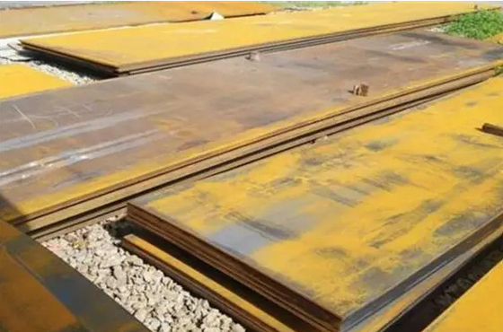 Veranda Mobilya Gaz Ateş Çukuru için Dekoratif Corten Çelik Levha