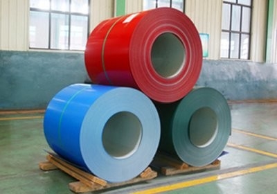 EN10142 EN10147 PPGI Çelik Rulo Renk Kaplı Boyalı Galvanizli Çelik Rulo