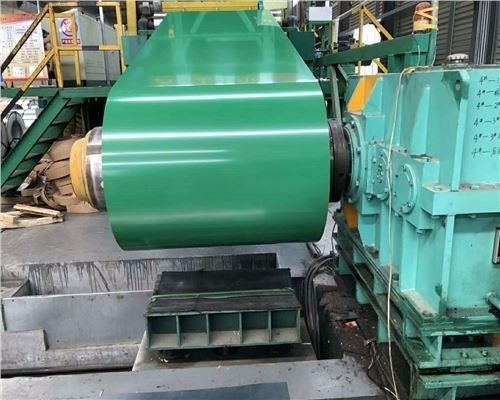 Organik Katmanlı Sıcak Daldırma Galvanizli PPGI Çelik Rulo 600mm-1200mm