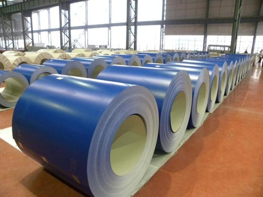 SECC DX51 ÇİNKO Kaplı PPGI Boyalı Çelik Rulo Soğuk Haddelenmiş / Sıcak Daldırma