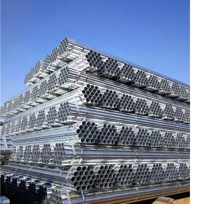 Sıvı Teslimat için 6 İnç Gi Galvanizli Çelik Boru Boru Ön Kaynak