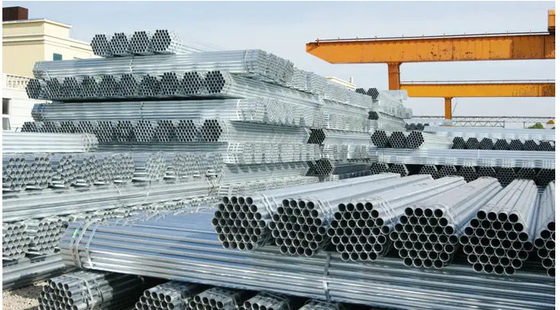 Yapı Borusu İçin Kaynaklı Boru Galvanizli Çelik ASTM GB BS Standardı