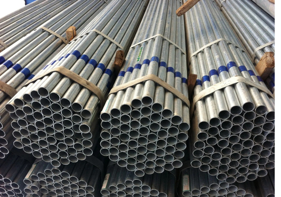 Yapı Borusu İçin Kaynaklı Boru Galvanizli Çelik ASTM GB BS Standardı