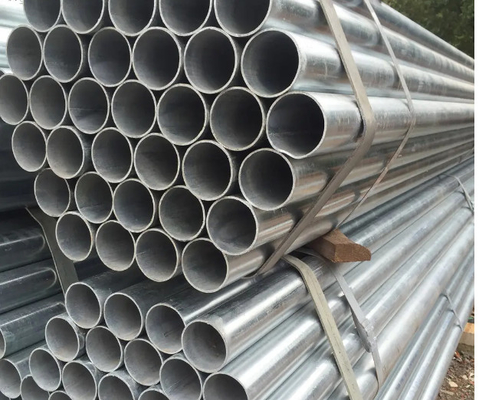 ASTM ön galvanizli GI Çelik Boru Sıcak daldırma Gi İskele Borusu