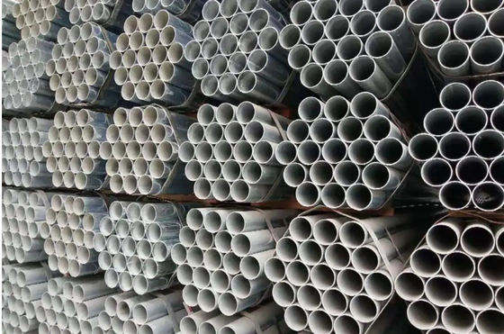 ASTM ön galvanizli GI Çelik Boru Sıcak daldırma Gi İskele Borusu