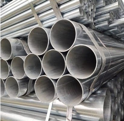 Hafif Karbon Galvanizli Çelik Borular Q235 Q235 Q345 ST37 Sınıfı