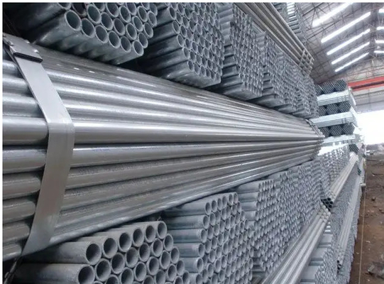 Dx51d 5 İnç GI Çelik Boru Astm A53 12 Ft Dikdörtgen Ön Galvanizli Çelik Boru