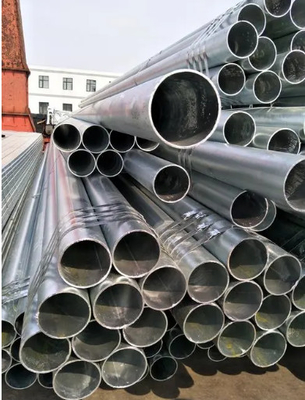 Dx51d 5 İnç GI Çelik Boru Astm A53 12 Ft Dikdörtgen Ön Galvanizli Çelik Boru