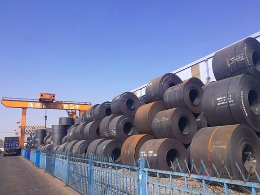 Ss400 Q235 Q345 MS Çelik Rulo Siyah Sıcak Daldırma Galvanizli