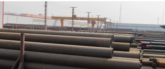 ASTM A53 Karbon Çelik Boru Boru Kaynaklı Sch 40 Yapı Malzemesi İçin Metal Boru