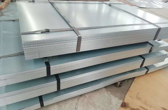 İnşaat Sanayi için MS Zn Kaplı Sıcak Daldırma Galvanizli Sac