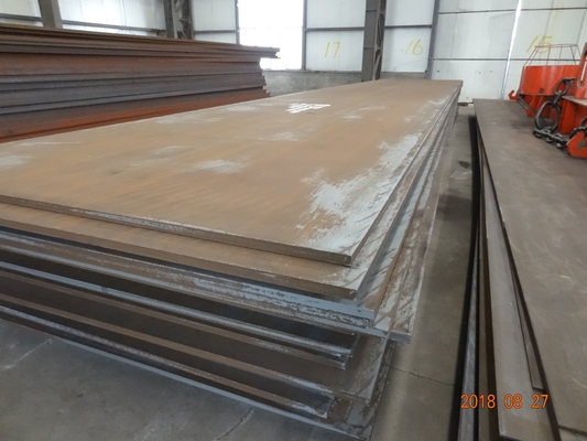 Kaya Kırıcı Kovalı Vagon Kullanımı Çelik Aşınma Plakası NM450 NM500 XA500