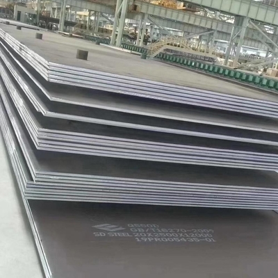 Sıcak Haddelenmiş Alaşımlı Çelik Aşınma Plakası ST52 S355 20mm Kalın Yapı