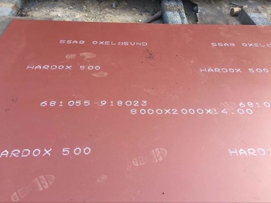NM450 NM550 Aşınmaya Dayanıklı Çelik Levha Yüksek Mukavemetli Alaşım 0.3m