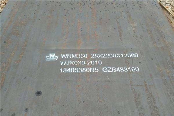 NM450 NM550 Aşınmaya Dayanıklı Çelik Levha Yüksek Mukavemetli Alaşım 0.3m