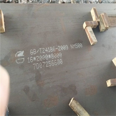 Aşınmaya Dayanıklı Çelik Levha 8mm Çelik Sac NM500 NM400 NM450
